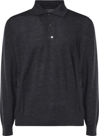Alpha Studio Polo - - Tops - Uomo - Grigio - L