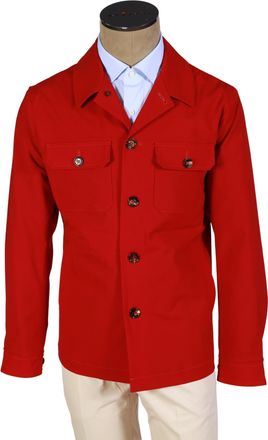 Kiton Kired by Kiton Red Solid Jacket