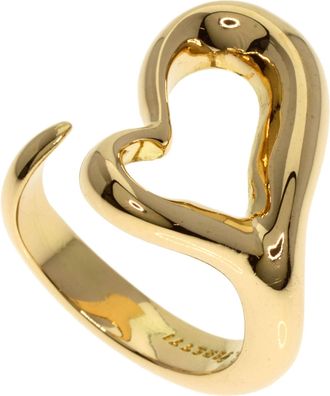 Tiffany & Co. Open Heart Yellow Band Ring (Pre-Owned)