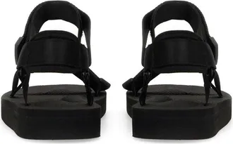 Palm Angels Rubber-Soled Sandal - Black