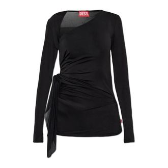 Diesel Dames, Tops, Zwart, Maat: S