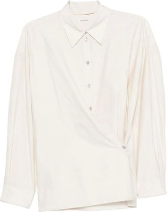 Christophe Lemaire Camicia con colletto classico - Toni neutri