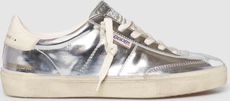 Golden Goose Baskets Soul Star Argenté Crème