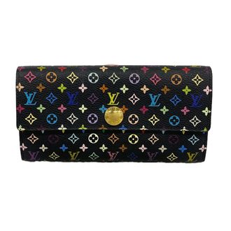 Louis Vuitton Grenade Noir Long Wallet (Bi-Fold) (Pre-Owned)