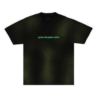 Travis Scott Cactus Jack by Travis Scott x Nike T-Rexx Ignite The Spark Within T-Shirt Black 01945-10004CJBTSX-BLAC-638