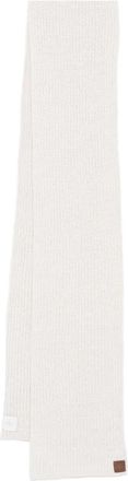 Eleventy Womens Ribbed Cashmere Scarf Aw25 M