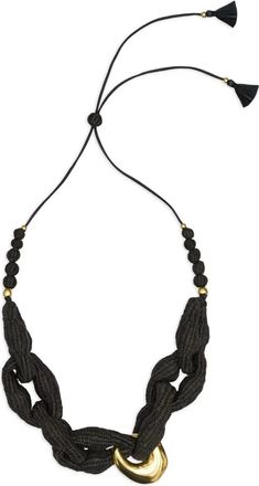 Johanna Ortiz Collana Reverence To Their Gods - Nero