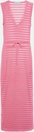 Melissa Odabash Annabel open-knit midi dress