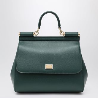 Dolce & Gabbana Large Sicily handbag in Lago green