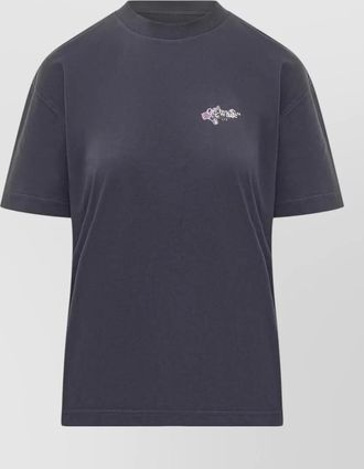 Off-white cotton regular-fit t-shirt