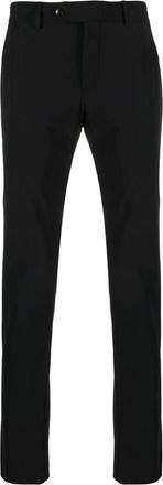 Pantaloni Torino slim-cut cotton chinos - men - Elastane/Polyamide - 48 - Black
