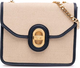 Celine Ketting Schoudertas van Canvas