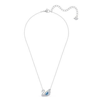 Swarovski Zwaan Halsketting - Dames - Kettingen - Wit - ONE Size - Accessoires