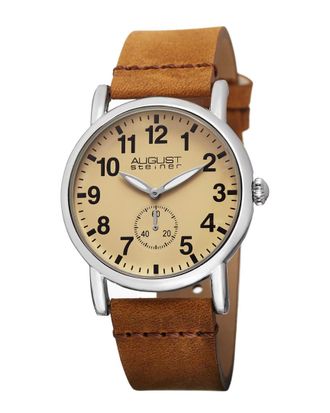 August Steiner Womens Leather Watch