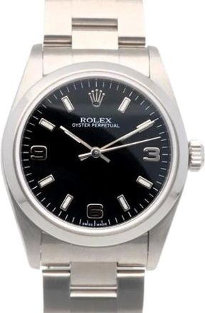 Rolex Pre-owned Vintage Polshorloge - unisex - Pre-owned - Zwart - Maat: ONE Size
