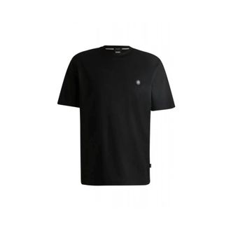 HUGO BOSS Hombre, Camisetas, Negro, Talla: 4XL