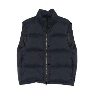 Stone Island Heren, Jassen, Blauw, Maat: S Nylon