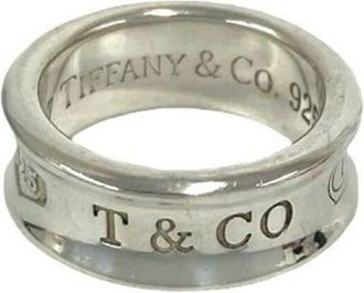 Tiffany & Co. Silver Silver 925 Band Ring (Pre-Owned)