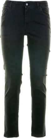 Re-hash Jeans con bottoni - Nero