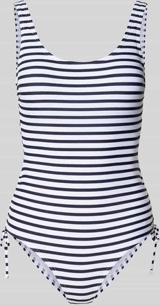 Venice Beach Badeanzug mit seitlichen Schnürungen Modell Summer in Dunkelblau, Größe 34AB