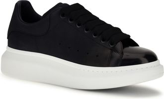 Alexander McQueen Mens Oversized Sneakers Lea Indigo Blu