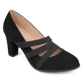 Journee Collection Women & apos;s Comfort Loren Medium and Wide Width Pumps
