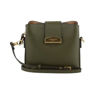 Pourchet Tassen, Dames, Groen, ONE Size, Leer, Petit Trotteur