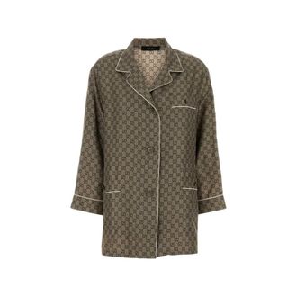 Gucci Printed Silk Shirt