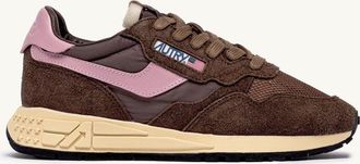 Autry SNEAKERS REELWIND LOW IN NYLON SUEDE E PELLE PLUGH E ZEPHYR