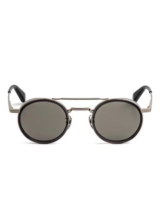 Cutler and Gross Breitling Chrono round frame sunglasses - Grey