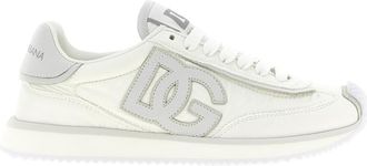 Dolce & Gabbana White Logo Sneakers