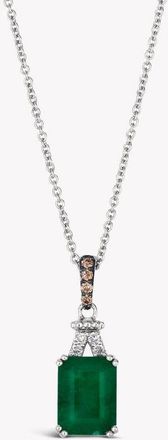 Le Vian Ladies Costa Smeralda Emeralds Necklaces set in 14K Vanilla Gold