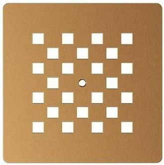 Marcel Breuer Afvoerrooster tbv douchebak goud geborsteld