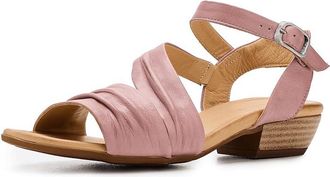 Miz Mooz Capri Heeled Sandals Womens Sandals Blush : EU 42 (US Womens 10.5-11) B - Medium, Synthetic