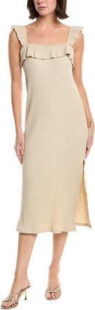 Bloomingdale's Project Social T Mona Ruffle Sleeve Sweaterdress