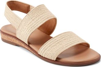 Easy Spirit Lana Slingback Sandal in Light Natural at Nordstrom, Size 9.5