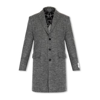 Trench Coat Homme Long - Laine Imperméable - Double Boutonnage - Ceinture - Col Revers - Style Classique Automne/hiver