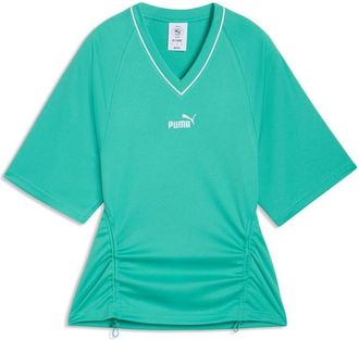 Puma (WMNS) PUMA Future.Puma.Archive Slim Soccer Jersey Vibrant Green 634624-40