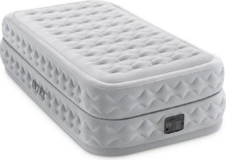 Intex Durabeam Supreme Air-flow Colch&oacute;n Inflable Gris