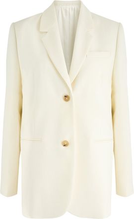 Toteme Woven Blazer - Off White - 36 (UK8 / S)