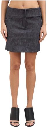 Courr&egrave;ges Mujer, Faldas, Gris, Talla: S