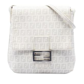 Fendi Pre-owned Vintage Crossbody Bag - Dames - Pre-owned - Wit - Maat: ONE Size