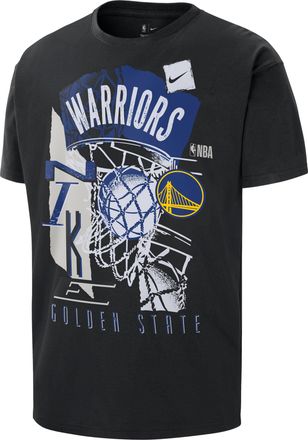 Nike NBA Golden State Warriors Courtside T-Shirt Black HV5642-010