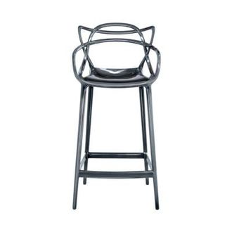 Kartell Bar chair Masters - Metal - Recycled thermoplastic technopolymer - Designer Philippe STARCK with Eugeni QUITLLET