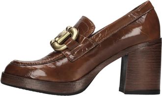 Mjus Penny Loafers - Dames - Pumps - Bruin - 36 EU - Leer - Schoenen