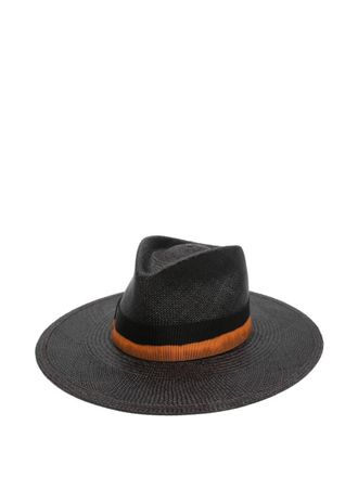 Borsalino Black Barbara Fedora Hat