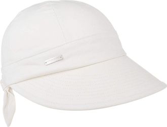 Seeberger Womens Flat Cap White White