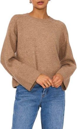 1.State Crewneck Sweater in Taupe at Nordstrom Rack, Size Xx-Small