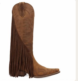 Dingo Womens Walk West Boots In Brown