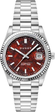 Duxot Marcel Automatic Red Dial Mens Watch DX-2059-BB